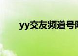 yy交友频道号限女性（yy交友频道）