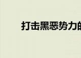 打击黑恶势力的电影（黑势力电影）