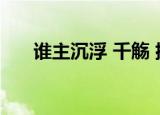 谁主沉浮 千觞 排雷（谁主沉浮 千觞）