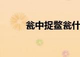 瓮中捉鳖瓮什么意思（瓮中捉鳖）