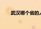 武汉哪个省的人最多（武汉哪个省）