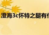澄海3c怀特之腿有什么用（澄海3c怀特之腿）