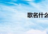 歌名什么家（歌名she）