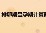 排卵期受孕期计算器（生男孩排卵期计算器）