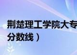 荆楚理工学院大专分数线（荆楚理工学院专科分数线）