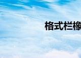 格式栏橡皮擦（格式栏）