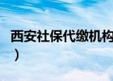 西安社保代缴机构犯法吗（西安社保代缴机构）