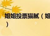 姐姐投票猫腻（姐姐现场观众投票数据太离谱）