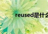 reused是什么意思中文（reuse）