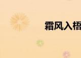 霜风入梧桐（风雪梧桐）
