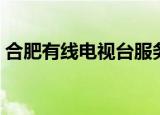合肥有线电视台服务电话（合肥有线电视台）