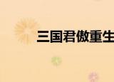 三国君傲重生（重生之傲视三国）