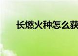 长燃火种怎么获得（动燃火焰哪里刷）