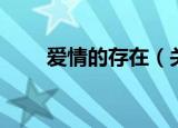 爱情的存在（关于爱情另一种存在）