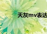 天灰mv表达的意思（天灰mv）