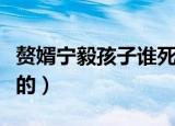 赘婿宁毅孩子谁死了（赘婿宁毅大儿子怎么死的）