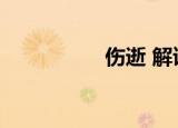 伤逝 解读（伤逝赏析）