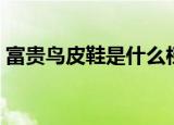 富贵鸟皮鞋是什么档次的牌子（富贵鸟皮鞋）