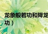 龙象般若功和降龙十八掌哪个厉害（龙象般若功）