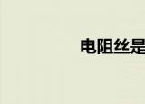 电阻丝是什么（电阻丝）