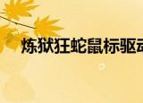 炼狱狂蛇鼠标驱动（炼狱蝰蛇鼠标驱动）