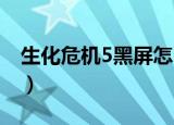 生化危机5黑屏怎么进不去（生化危机5 黑屏）