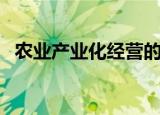 农业产业化经营的基本模式（农业产业化）